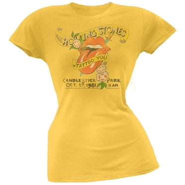 Authentic ROLLING STONES US Tour 78 Girl Juniors Tee T-Shirt S M L XL 2XL NEW Authentic ROLLING STONES US Tour 78 Girl Juniors Tee T-Shirt S M L XL 2XL NEW